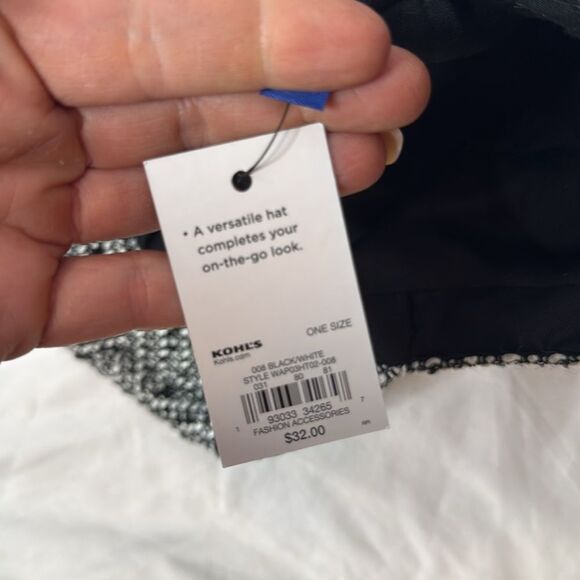 Apt. 9 Herringbone Newsboy Tweed Cap. NWT. - Picture 6 of 8